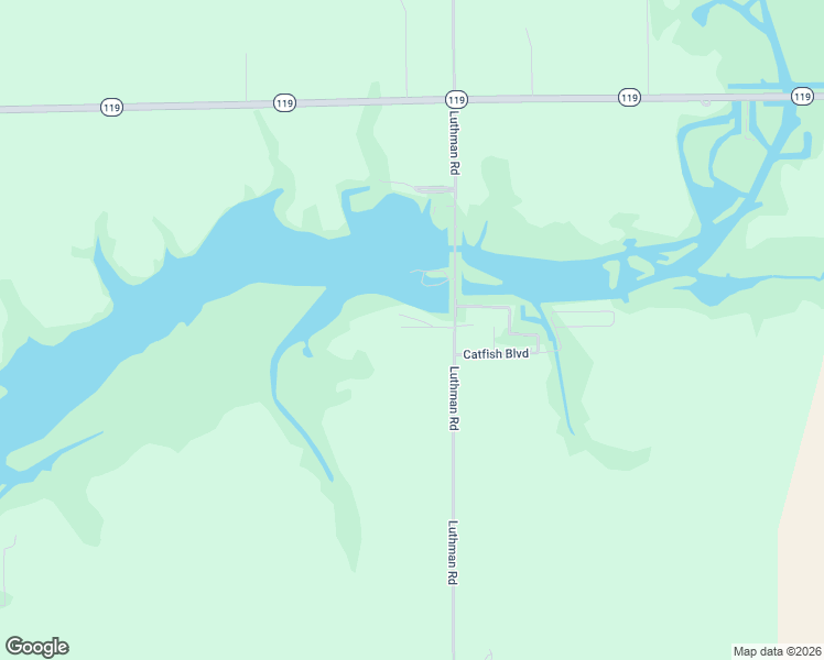 map of restaurants, bars, coffee shops, grocery stores, and more near 12826 Luthman Road in Minster