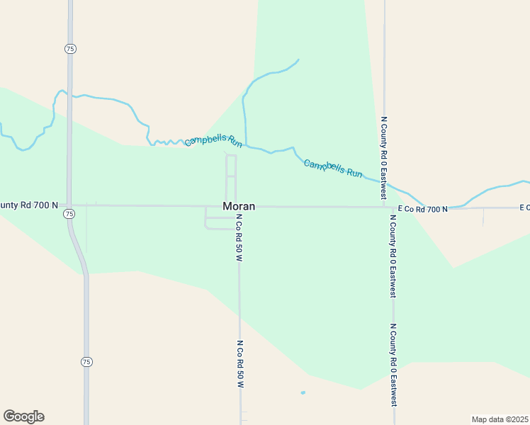 map of restaurants, bars, coffee shops, grocery stores, and more near 421 West Co Road 700 North in Frankfort