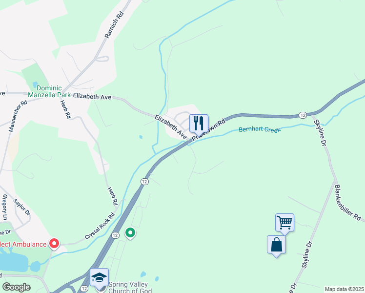 map of restaurants, bars, coffee shops, grocery stores, and more near 2883 Sr-2026 in Temple