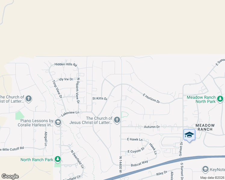 map of restaurants, bars, coffee shops, grocery stores, and more near 9745 North Horizon Drive in Eagle Mountain