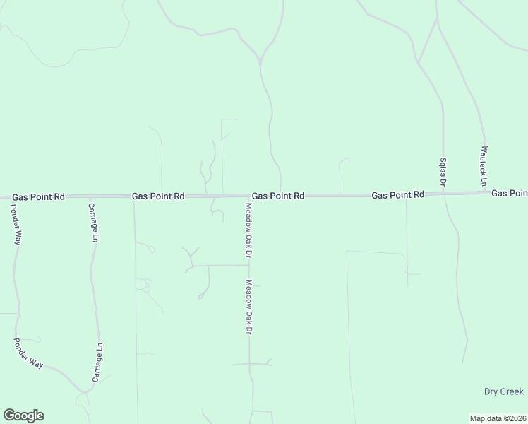 map of restaurants, bars, coffee shops, grocery stores, and more near 16703 Gas Point Road in Cottonwood