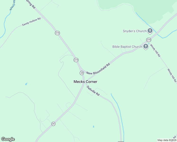 map of restaurants, bars, coffee shops, grocery stores, and more near 1918 New Bloomfield Road in New Bloomfield