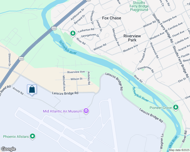map of restaurants, bars, coffee shops, grocery stores, and more near 2435 Wilson Street in Reading