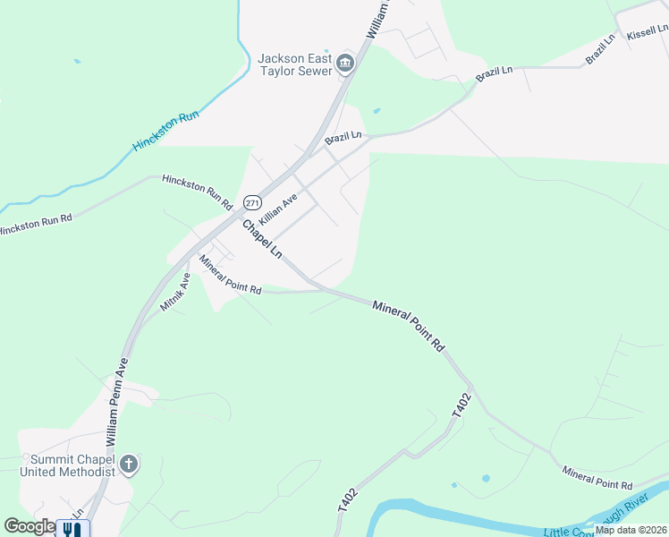 map of restaurants, bars, coffee shops, grocery stores, and more near 101-199 Willad Drive in Mineral Point