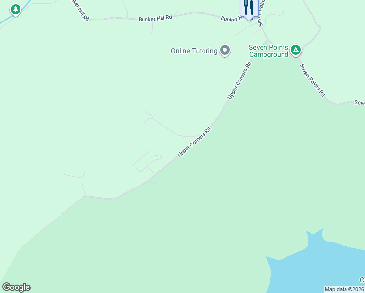 map of restaurants, bars, coffee shops, grocery stores, and more near 13646 Upper Corners Road in Hesston