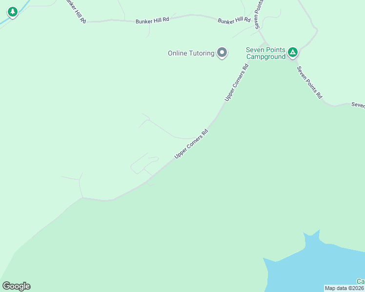 map of restaurants, bars, coffee shops, grocery stores, and more near 13646 Upper Corners Road in Huntingdon