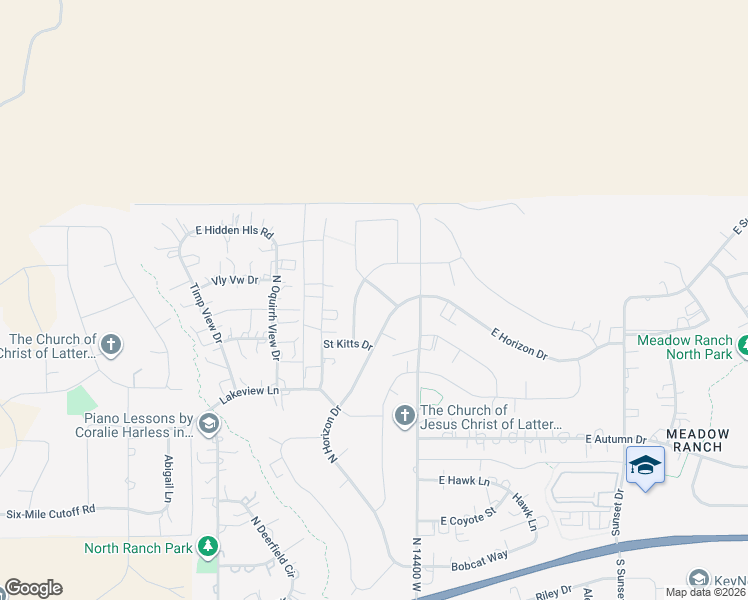 map of restaurants, bars, coffee shops, grocery stores, and more near 9745 North Horizon Drive in Eagle Mountain
