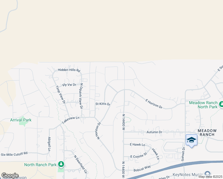 map of restaurants, bars, coffee shops, grocery stores, and more near 2098 Elkhorn Road in Eagle Mountain