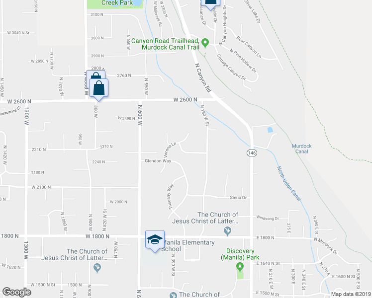 map of restaurants, bars, coffee shops, grocery stores, and more near 318 Timothy Way in Pleasant Grove