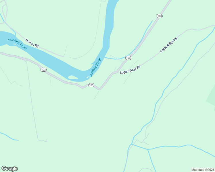 map of restaurants, bars, coffee shops, grocery stores, and more near 1940 Pennsylvania 103 in McVeytown