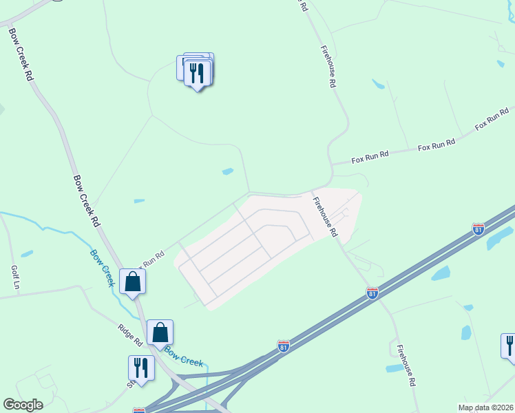 map of restaurants, bars, coffee shops, grocery stores, and more near 307 Dallas Drive in Grantville
