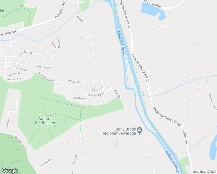 map of restaurants, bars, coffee shops, grocery stores, and more near 1 H Brookline Court in Princeton