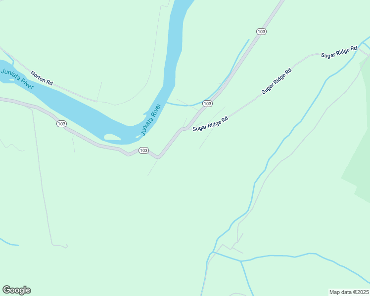 map of restaurants, bars, coffee shops, grocery stores, and more near 1940 Pennsylvania 103 in McVeytown