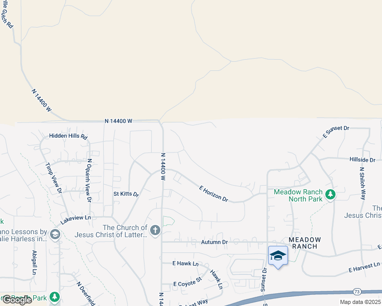 map of restaurants, bars, coffee shops, grocery stores, and more near 2313 Patriot Drive in Eagle Mountain