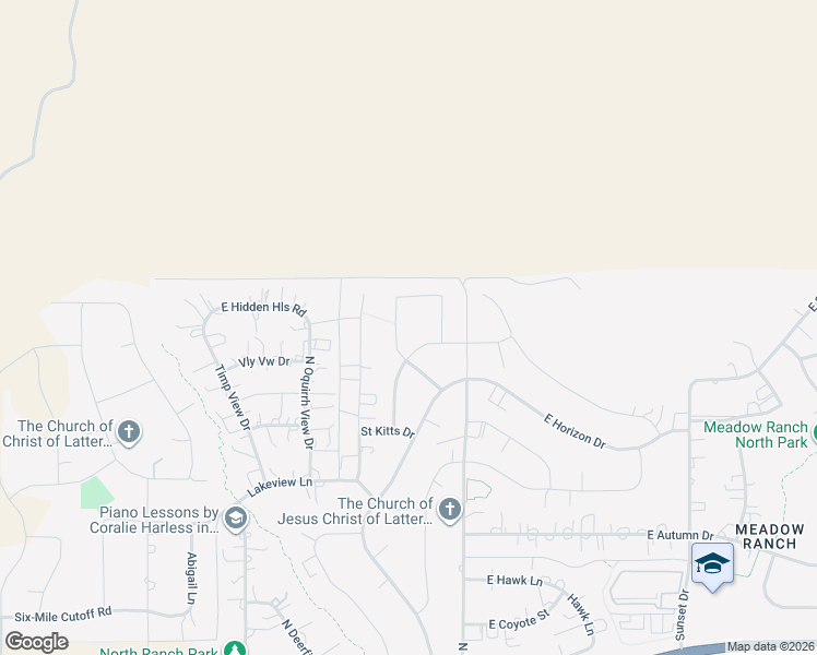 map of restaurants, bars, coffee shops, grocery stores, and more near 2059 Elkhorn Road in Eagle Mountain