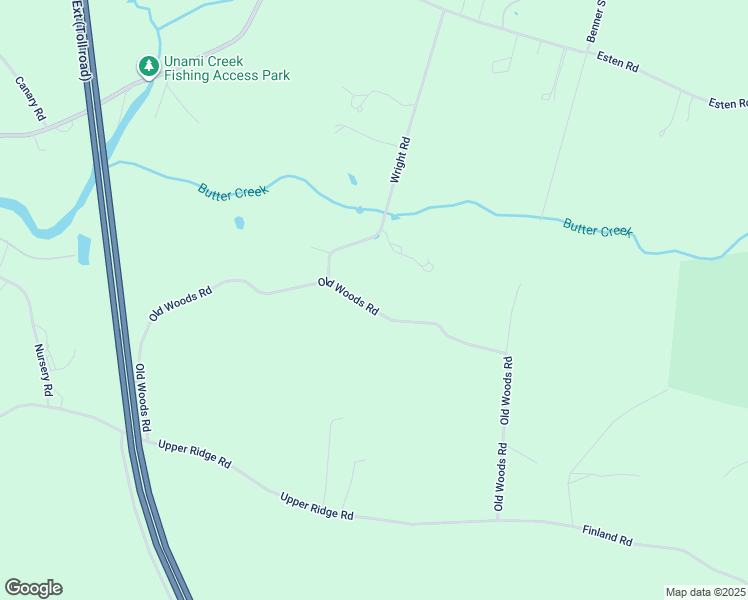 map of restaurants, bars, coffee shops, grocery stores, and more near 2030 Old Woods Road in Green Lane
