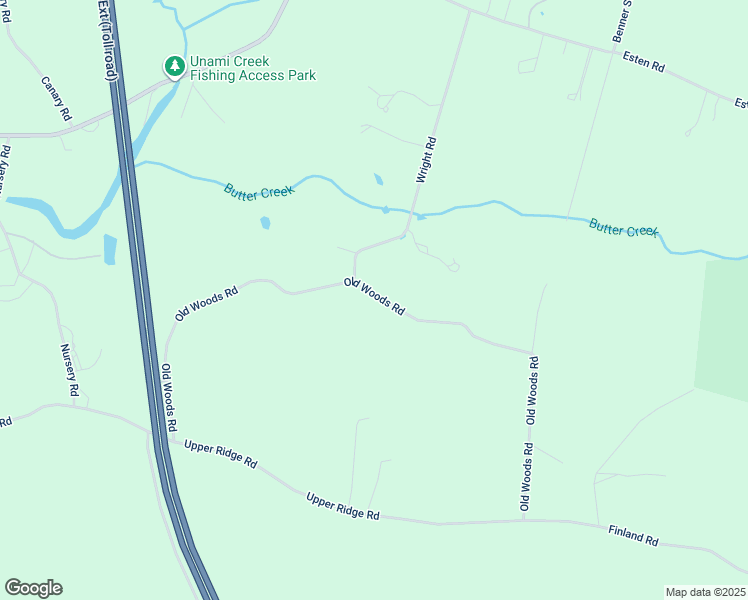 map of restaurants, bars, coffee shops, grocery stores, and more near 2030 Old Woods Road in Green Lane