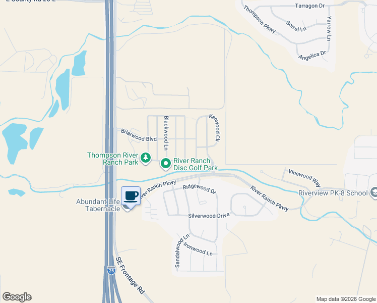map of restaurants, bars, coffee shops, grocery stores, and more near 3837 Cedarwood Lane in Johnstown
