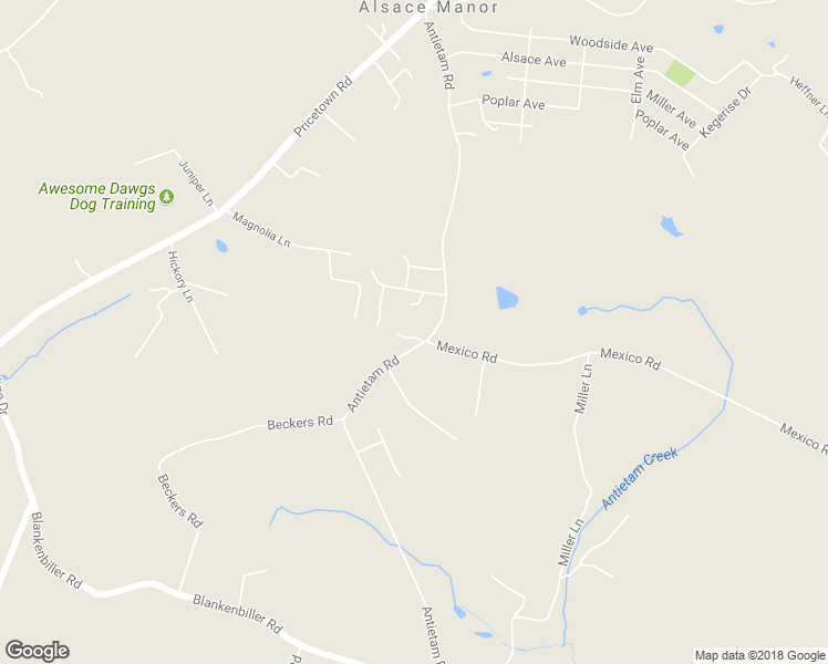 map of restaurants, bars, coffee shops, grocery stores, and more near 140 Antietam Road in Temple