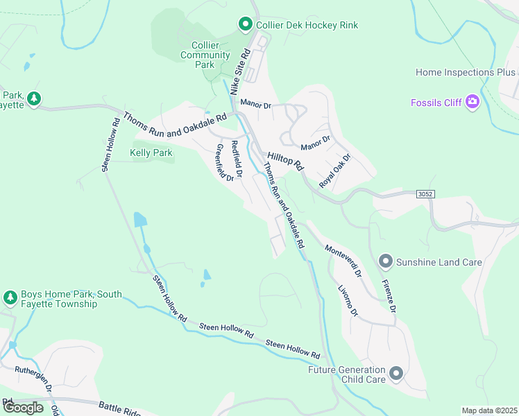 map of restaurants, bars, coffee shops, grocery stores, and more near 221 Redfield Drive in Oakdale