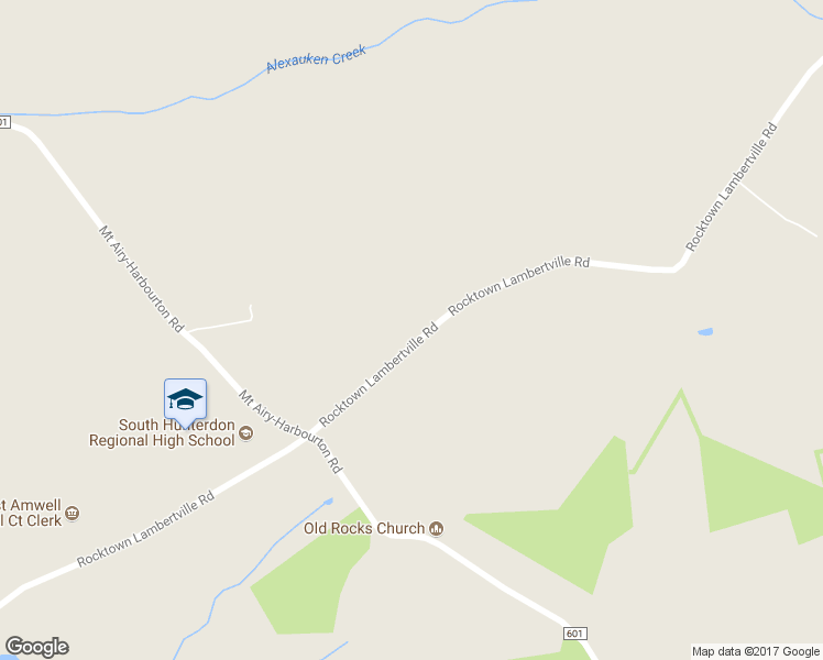 map of restaurants, bars, coffee shops, grocery stores, and more near 222 Rocktown Lambertville Road in Lambertville