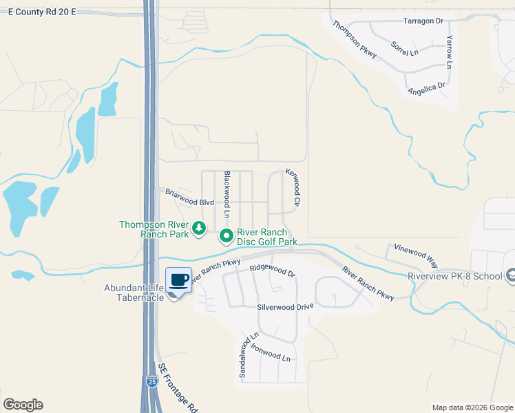map of restaurants, bars, coffee shops, grocery stores, and more near 3837 Cedarwood Lane in Johnstown