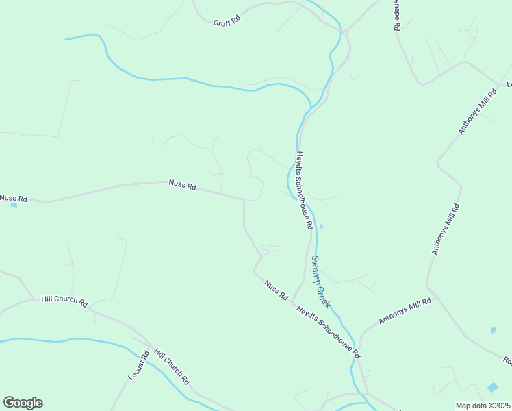 map of restaurants, bars, coffee shops, grocery stores, and more near 91 Nuss Road in Bechtelsville
