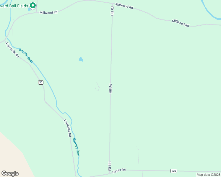 map of restaurants, bars, coffee shops, grocery stores, and more near 11107-11223 Hill Road in Knox
