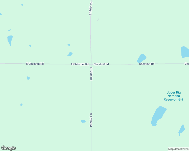 map of restaurants, bars, coffee shops, grocery stores, and more near 15108 South 176th Road in Adams