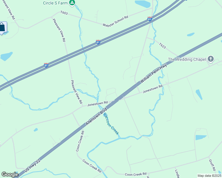 map of restaurants, bars, coffee shops, grocery stores, and more near 10328 Allentown Boulevard in Grantville