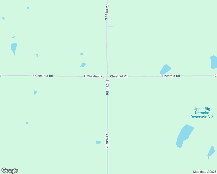 map of restaurants, bars, coffee shops, grocery stores, and more near 15108 South 176th Road in Adams