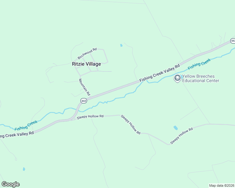 map of restaurants, bars, coffee shops, grocery stores, and more near 7048 Pennsylvania 443 in Dauphin County