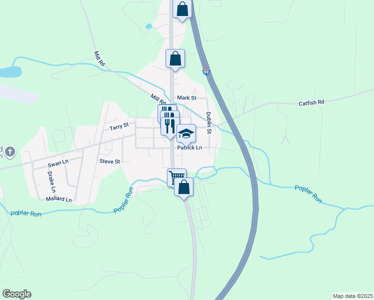 map of restaurants, bars, coffee shops, grocery stores, and more near in Newry