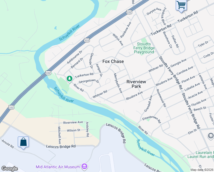 map of restaurants, bars, coffee shops, grocery stores, and more near 1117 Whitner Road in Reading