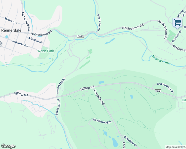 map of restaurants, bars, coffee shops, grocery stores, and more near 3151 Annandale Drive in Presto