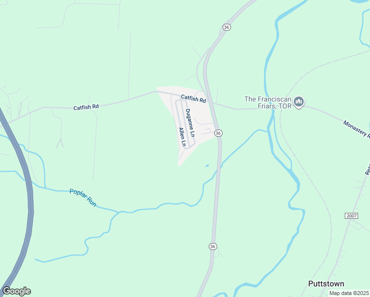 map of restaurants, bars, coffee shops, grocery stores, and more near 801 Kitty Lane in Duncansville