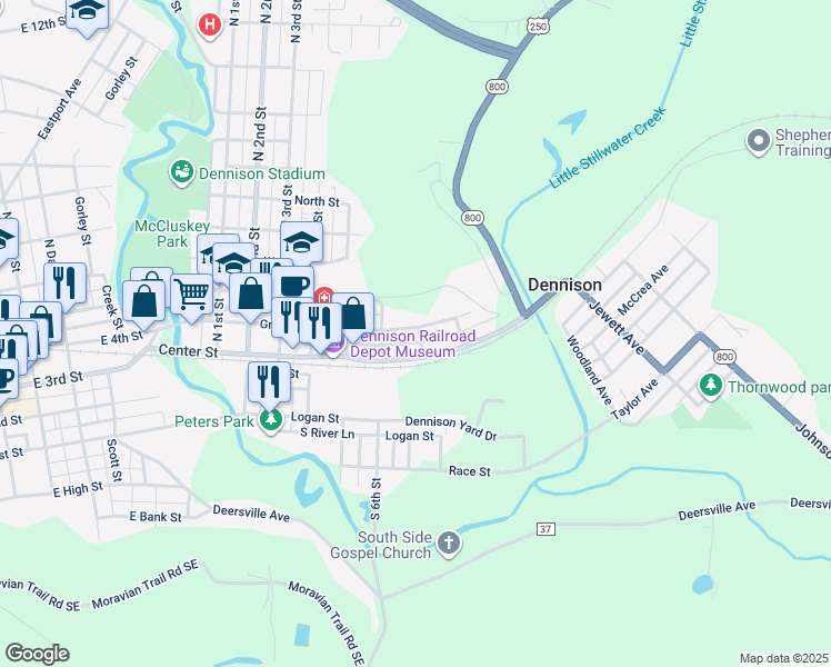 626 Grant Street, Dennison OH Walk Score