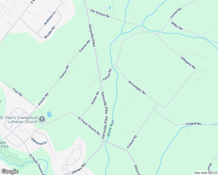 map of restaurants, bars, coffee shops, grocery stores, and more near 3020 Kem Road in Pennsburg
