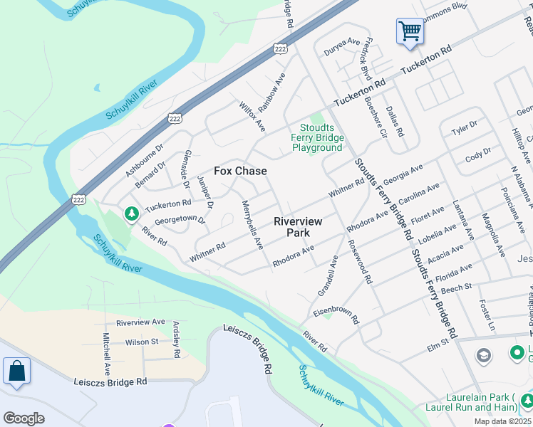 map of restaurants, bars, coffee shops, grocery stores, and more near 1002 Netherwood Drive in Reading