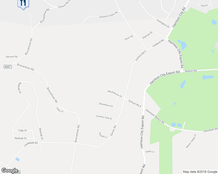 map of restaurants, bars, coffee shops, grocery stores, and more near 1012 Augusta Lane in Jeannette