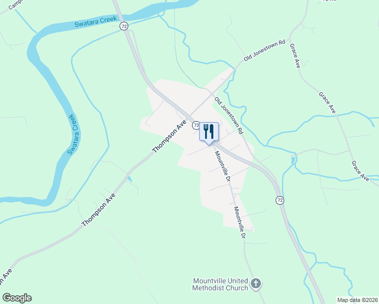 map of restaurants, bars, coffee shops, grocery stores, and more near 9 West Center Street in Lebanon