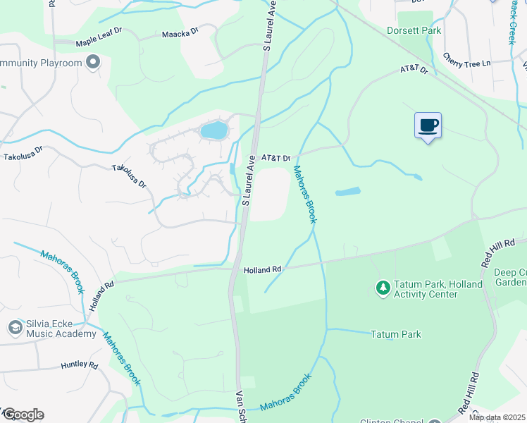 map of restaurants, bars, coffee shops, grocery stores, and more near 134 Ironwood Court in Middletown Township