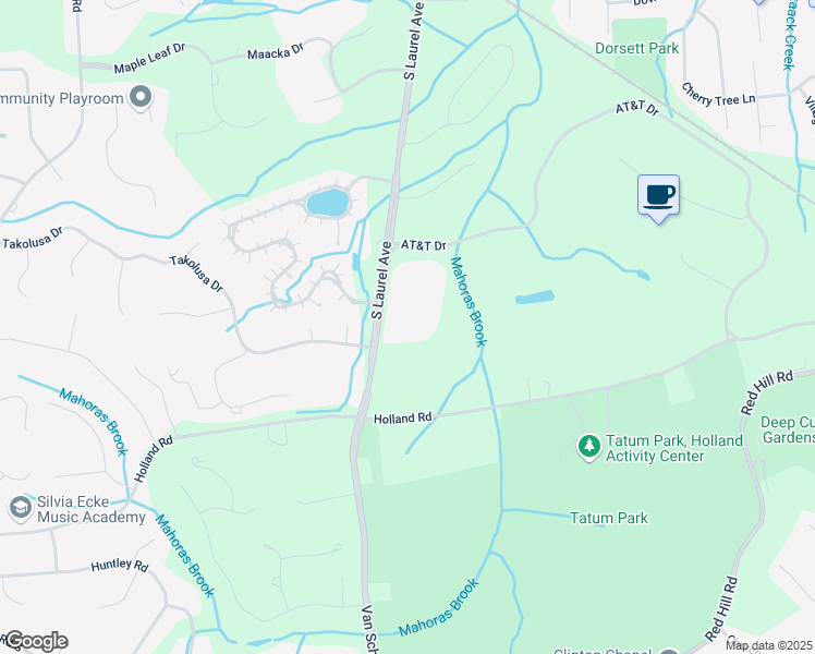 map of restaurants, bars, coffee shops, grocery stores, and more near 134 Ironwood Court in Middletown Township
