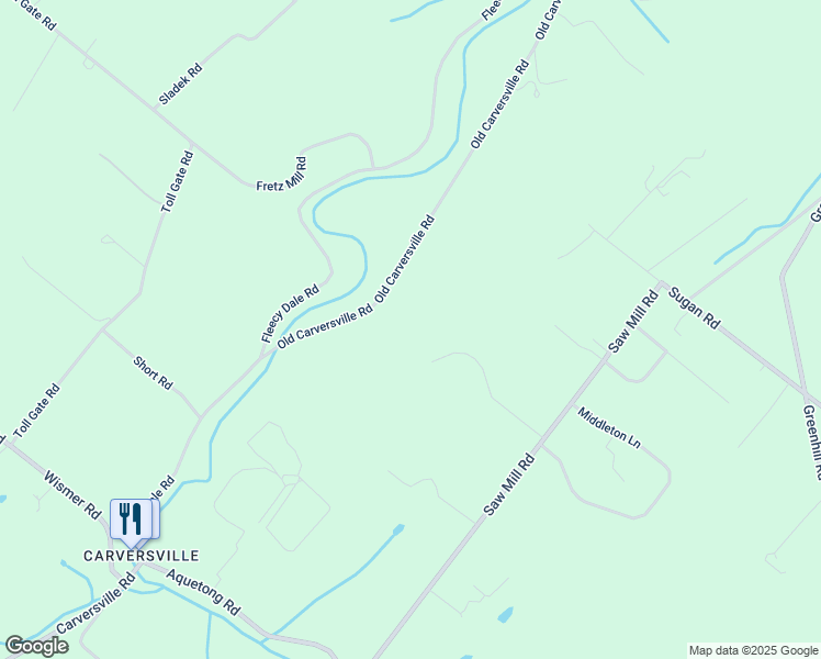 map of restaurants, bars, coffee shops, grocery stores, and more near 108 Autumn Trace in New Hope
