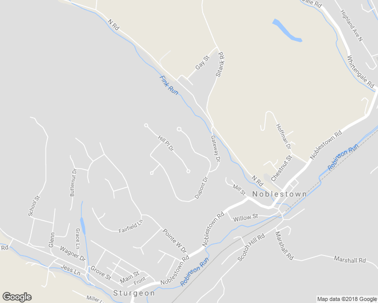 map of restaurants, bars, coffee shops, grocery stores, and more near 114 Dupont Drive in McDonald