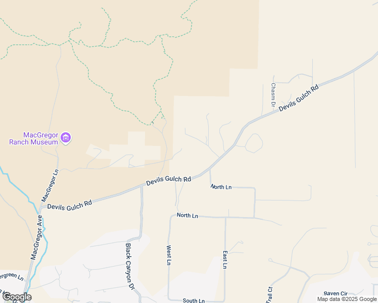 map of restaurants, bars, coffee shops, grocery stores, and more near 1397 Clara Drive in Estes Park