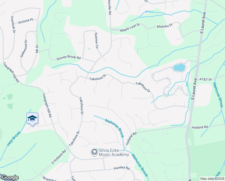 map of restaurants, bars, coffee shops, grocery stores, and more near 2 Tycor Run in Holmdel