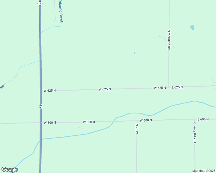 map of restaurants, bars, coffee shops, grocery stores, and more near 468 West 625 North in Sharpsville