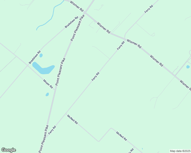 map of restaurants, bars, coffee shops, grocery stores, and more near 6250 Ferry Road in Doylestown