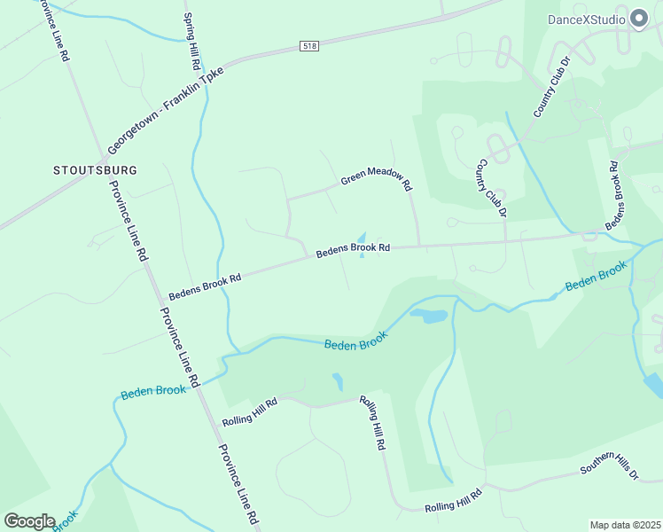 map of restaurants, bars, coffee shops, grocery stores, and more near 95 Bedens Brook Road in Montgomery